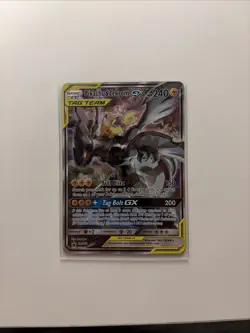 Pokemon TCG Pikachu & Zekrom GX Sun Moon Team Up SM168 Holo Promo Promo - Image 1