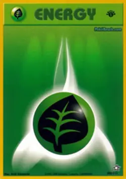 Grass Energy - 108/111 - Common - 1st Edition PL/MP, English Pokemon Neo Genesis - Image 1
