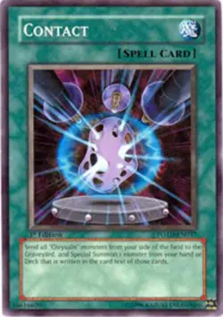 Contact - POTD-EN037 - Common - Unlimited Edition NM Yugioh Booster Set Cards (G - Image 1
