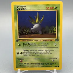 Oddish 58/64 - Jungle - 1st Edition - Pokemon TCG - Image 2