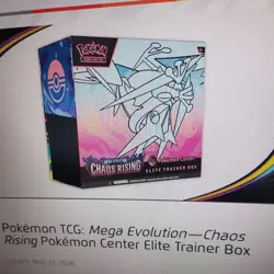PREORDER Chaos Rising Pokemon Center ETB Exclusive PRESALE x2 - Image 1