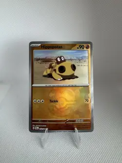 Hippopotas 052/131 Masterball Prismatic Evolutions Pokemon TCG NM - Image 1