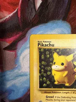 Pokemon TCG Pikachu Wizards Black Star Promos Regular Rare LP - Image 2