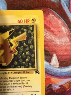 Pokemon TCG Pikachu Wizards Black Star Promos Regular Rare LP - Image 3