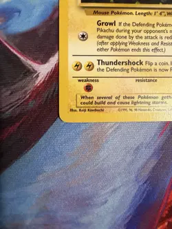 Pokemon TCG Pikachu Wizards Black Star Promos Regular Rare LP - Image 5