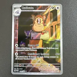 Raticate 099/088 Pokemon ME03: Perfect Order Holo Illustration Rare NM - Image 1