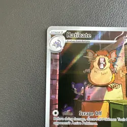 Raticate 099/088 Pokemon ME03: Perfect Order Holo Illustration Rare NM - Image 3