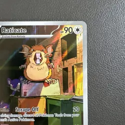 Raticate 099/088 Pokemon ME03: Perfect Order Holo Illustration Rare NM - Image 4
