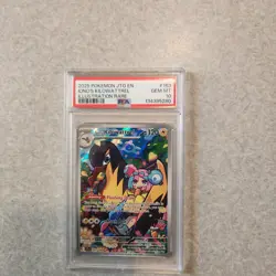 2025 Pokemon JTG EN Iono's Kilowattrel 163/159 PSA grade 10 - Image 1
