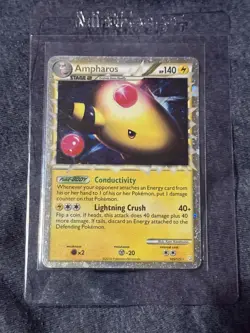 Pokemon TCG Ampharos (Prime) 105/123 Heartgold & Soulsilver | NM/LP - Image 1