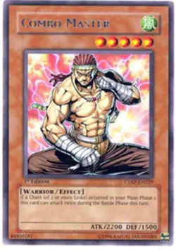 Combo Master - CDIP-EN029 - Rare - Unlimited Edition HP Yugioh Booster Set Cards - Image 1