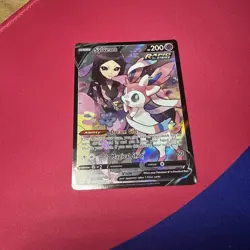 Pokemon TCG Sylveon v TG14/TG30 Swsh09 Trainer Gallery Brilliant Stars - Image 1