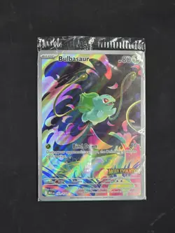 Bulbasaur 133/132 - Mega Evolution - Sealed Stamped Promo - Pokemon Box Topper - Image 1
