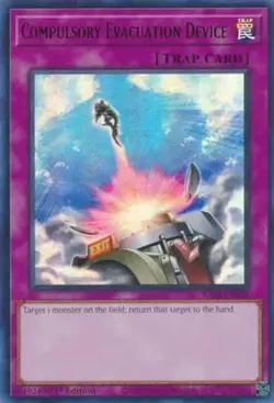Compulsory Evacuation Device - RA01-EN069 - Ultra Rare - 1st Edition NM Yugioh 2 - Image 1