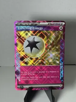 2024 Pokemon SV Surging Sparks SSP EN Enriching Energy #191/191 NM - Image 1