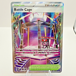 Pokemon TCG Holo Ultra Rare Full Art Battle Cage 116/094 PACK FRESH - Image 1