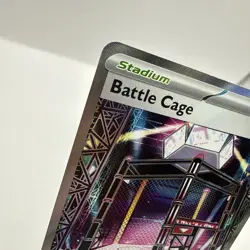 Pokemon TCG Holo Ultra Rare Full Art Battle Cage 116/094 PACK FRESH - Image 2