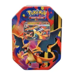 Pokemon TCG Mega Charizard X + Y ex Tin Case - Factory Sealed (Contains 6 Tins) - Image 5