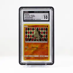 Pokemon Larvitar Reverse Holo #79 Team Up 2019- CGC 10 GEM MINT POP 1 - Image 1
