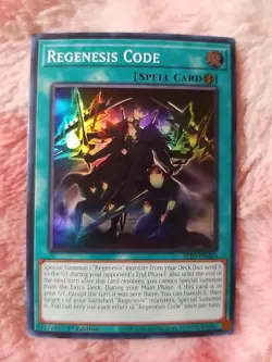 (2) Regenesis Code ALIN-EN060 Alliance Insight 1st Edition Super Rare Yu-Gi-Oh! - Image 4
