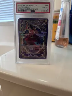 2025 ONE PIECE OP11 EN LUFFY-TAROU SPECIAL ALTERNATE ART PSA 10 ST18-005 SP - Image 1