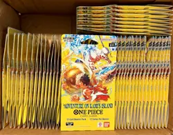One Piece (OP15) - Adventure on Kami's Island Sleeved Booster Packs - Lot Of 40 - Image 1