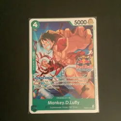Monkey.D.Luffy (Red Bull Double Don!!) PRB02-005 One Piece Promotion Cards - Image 1
