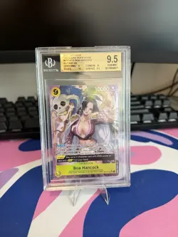 2026 ONE PIECE THE AZURE SEA'S SEVEN #OP14112 BOA HANCOCK ALT ART SR BGS 9.5 - Image 1