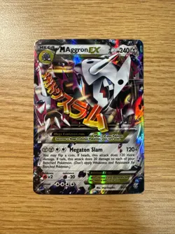 Pokemon TCG M Aggron EX Ultra Rare Card Primal Clash 94/160 - Image 1