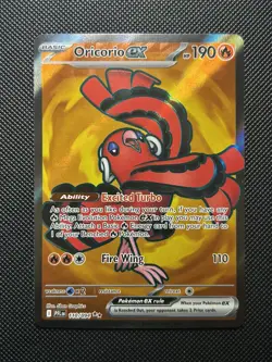 2025 Pokemon Phantasmal Flames Oricorio ex 110/094 Pokemon TCG Card NM - Image 1