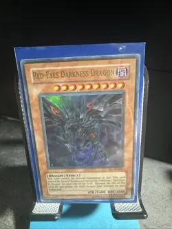 Yu-Gi-Oh! Red-Eyes Darkness Dragon Ultra Rare Card SD1-EN001 - Image 3