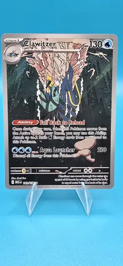 Pokemon Card - Clawitzer 141/132 Me01: Mega Evolution Holo NM - Image 1