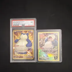 Pokemon Chilling Reign Snorlax Secret Rare Holo #224 Lot of 2 Cards 2021 - Image 1