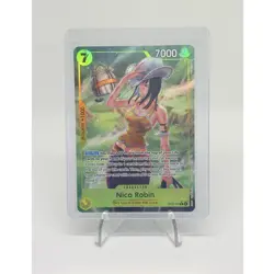One Piece Nico Robin OP15-109 Holo Bandai Card Game English ALT Art - Image 1