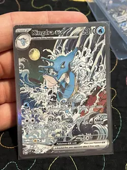 Kingdra ex 131 Sv: Scarlet & Violet Promo Cards Holo Shrouded Fable ENG NM! - Image 2