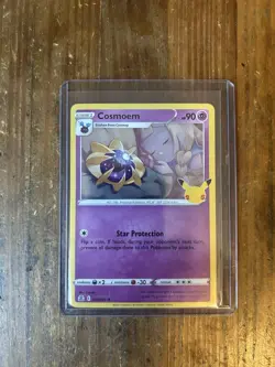 Lillie's Cosmoem 25th Celebrations Holo Rare Card 014/025 - Image 1