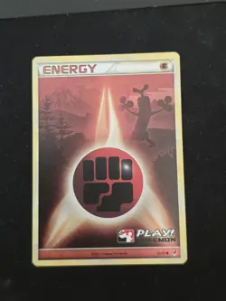 Pokemon TCG Fighting Energy 93/95 Call of Legends Holo English Card - Image 1