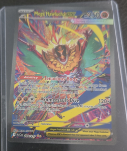 Mega Hawlucha EX 283/217 ASC Full Art Holo 250 HP 120+ Fighting Pokemon Card - Image 1