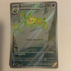 Pokemon Reuniclus 212 SV: Scarlet & Violet Promo Holo Card HP140 Stage 2 English - Image 1