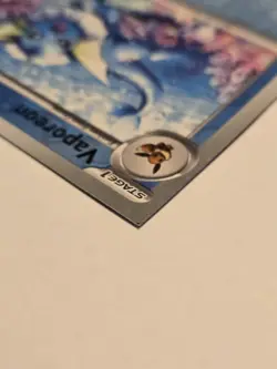 Vaporeon 022/131 Prismatic Evolutions Error Card - Square Cut/ Rounded - Image 3