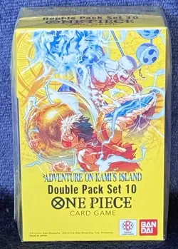Bandai One Piece Card Game Adventure on Kami's Island Double Pack Set 10 Booster - Image 1
