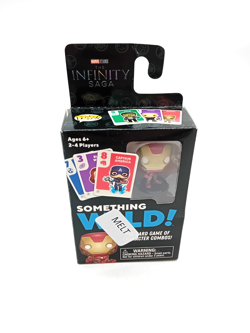 SOMETHING WILD CARD GAME Marvel Infinity War Funko Games Iron Man - Image 1