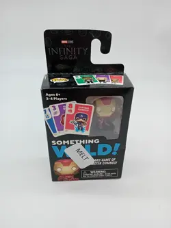 SOMETHING WILD CARD GAME Marvel Infinity War Funko Games Iron Man - Image 2