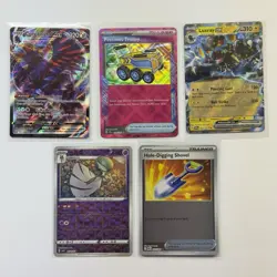 Pokemon Card Lot (5 Cards) - Vintage Modern Hyper Ultra Rare IR SIR AR Holo SAR - Image 1