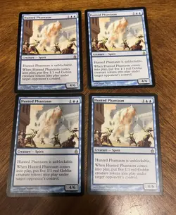 4x Hunted Phantasm , Ravnica Rare, MTG - Image 1