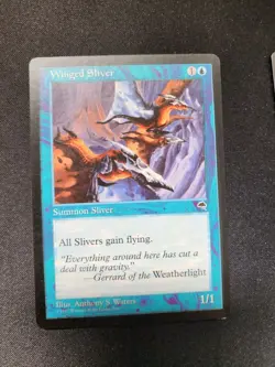 MTG - Winged Sliver - Tempest (TMP) - Image 1