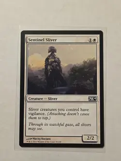 Sentinel Sliver - Core Set 2014 M14 - LP - Common - Creature - Image 1