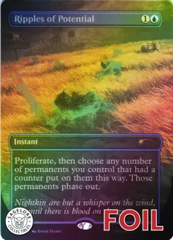 Ripples of Potential - Secret Lair Fallout - 2453 - NM Foil - Image 1