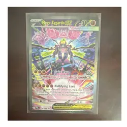 Pokemon Mega Zygarde EX 120/088 POR Basic Holo EX 310 HP Fighting - Image 1