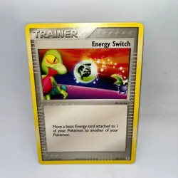 Energy Switch 90/112 Uncommon FireRed & LeafGreen Pokemon Lightly Played - Image 1
